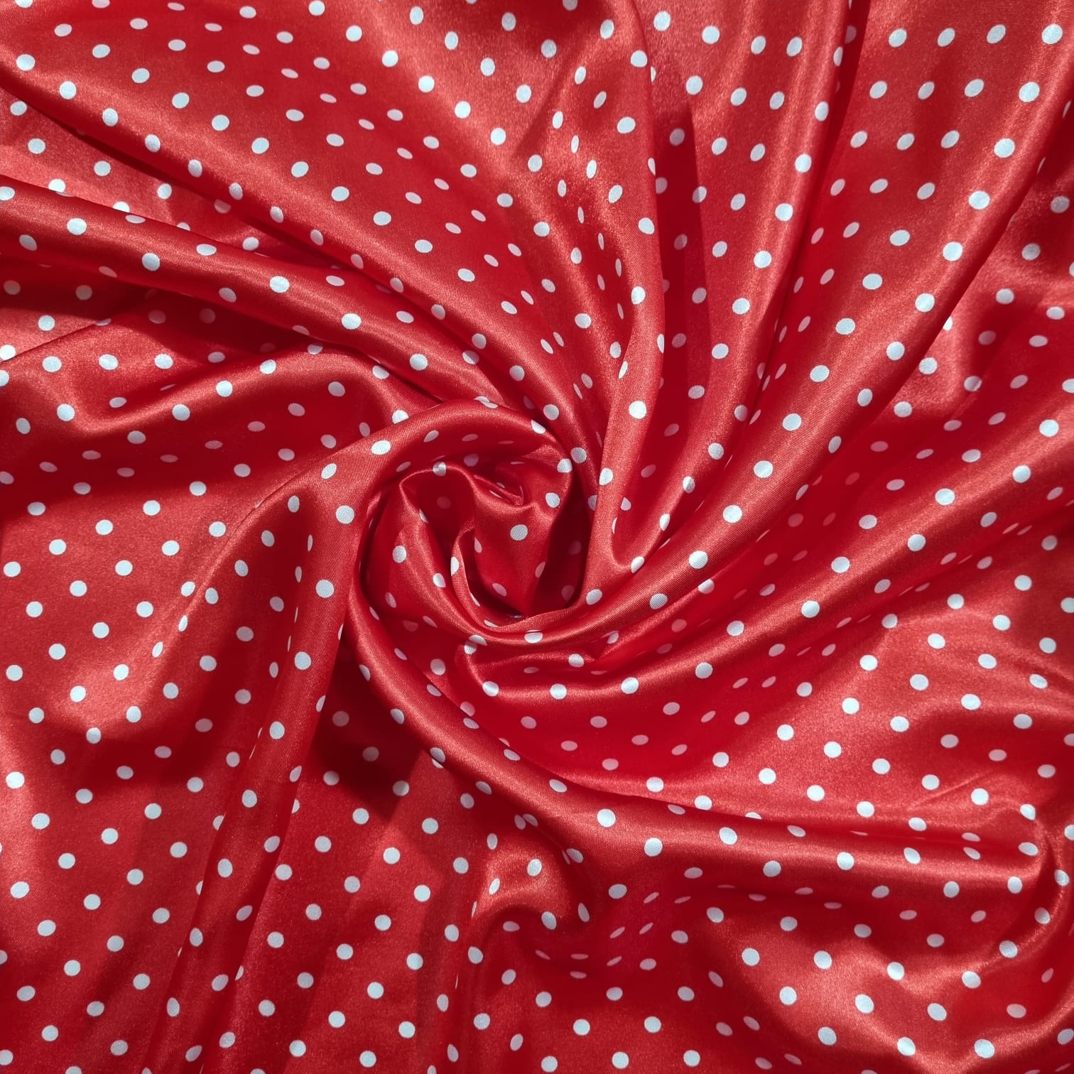 Cetim Fantasia Poa Pequeno 0,5cm