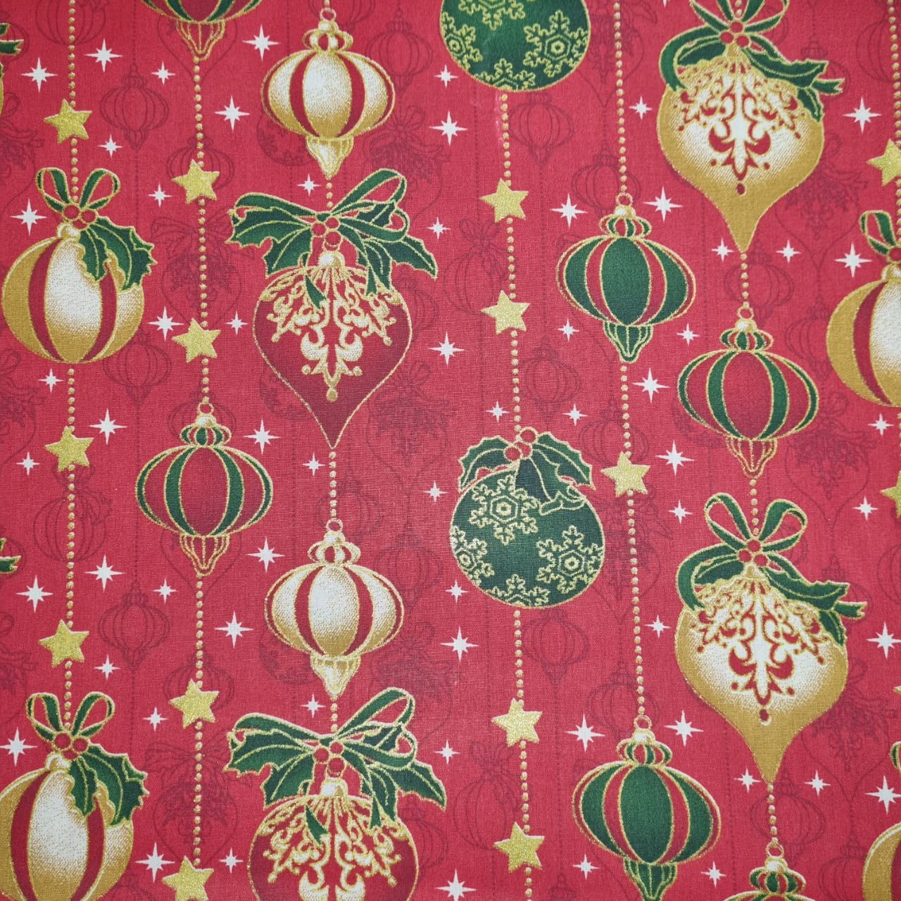 Tecido Tricoline Natal 84