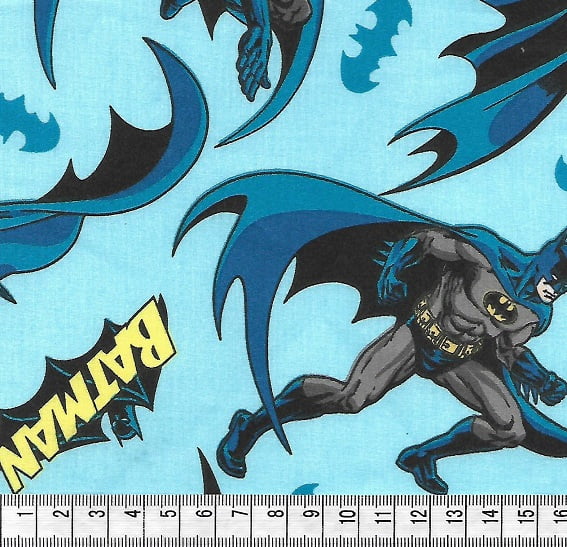 Tecido Tricoline Batman