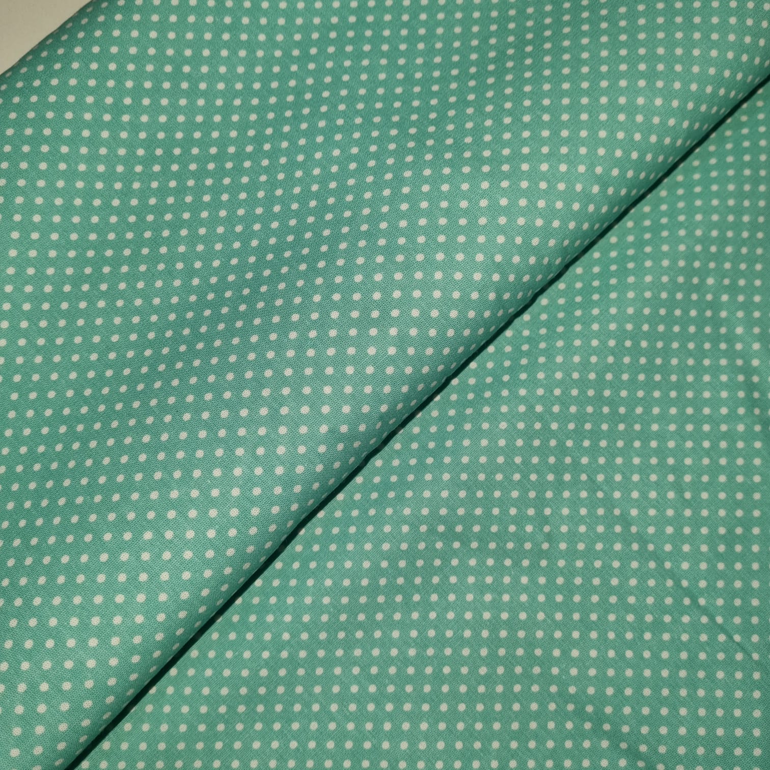 Tecido Popeline Poá Tiffany