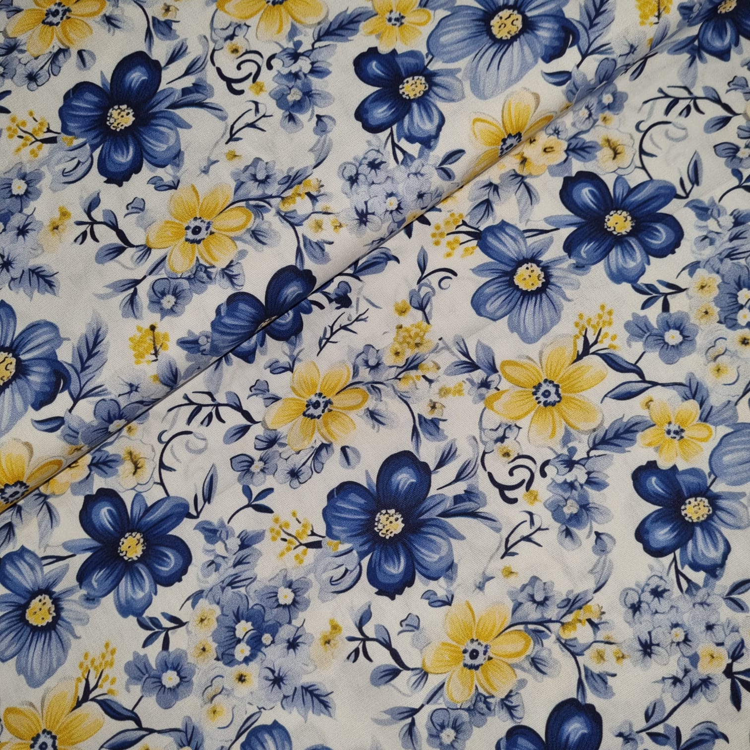 Tecido Tricoline Digital Azulejo Português 3