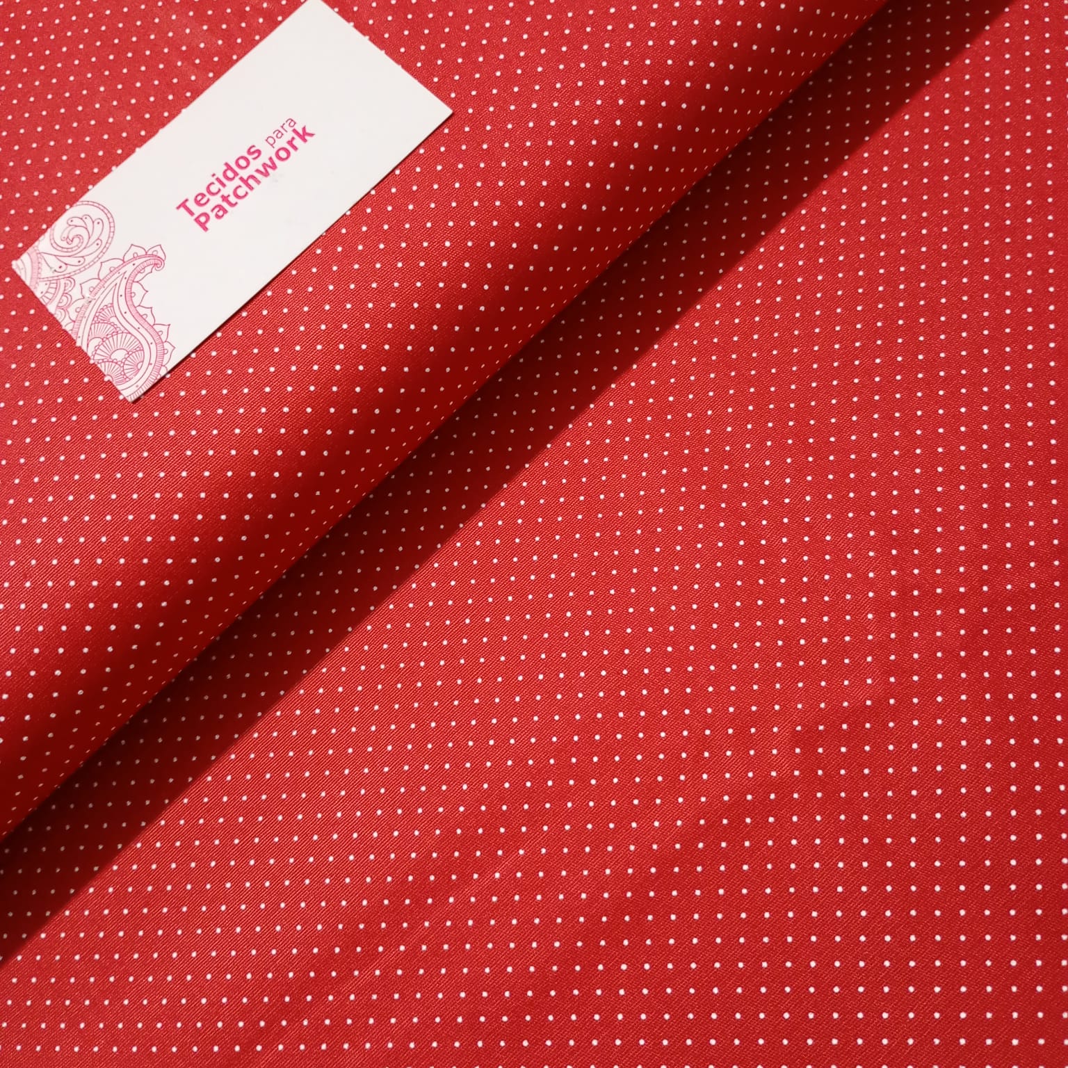 Tecido Tricoline Micro Vermelho