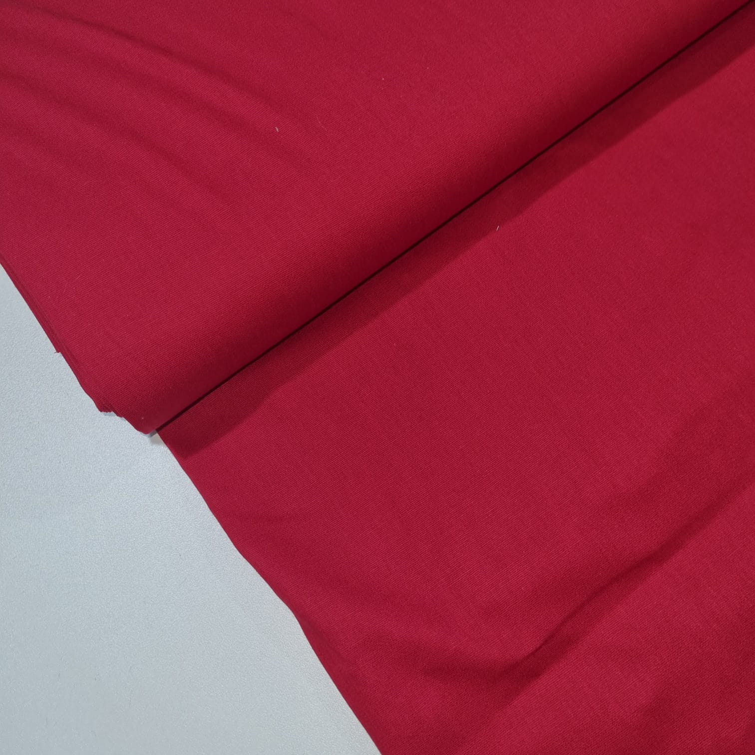 Tecido Tricoline Vermelho Natal