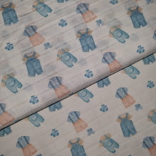 Fralda Estampa Digital Roupas Baby