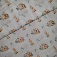 Fralda Estampa Digital Safari Baby