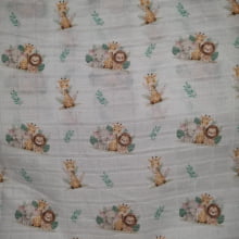 Fralda Estampa Digital Safari Baby