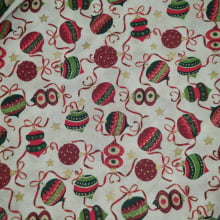 Tecido Tricoline Natal 52