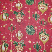 Tecido Tricoline Natal 84