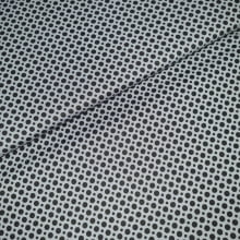 Tecido Tricoline Poa Cinza com Preto