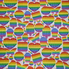 Tecido Tricoline Pop It 06
