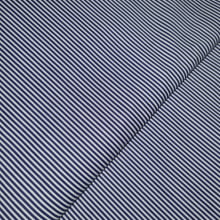 Tecido Popeline Listra P Azul Marinho 