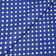 Tecido Popeline Max Poá Azul Marinho