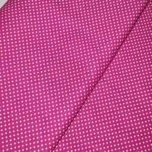 Tecido Popeline Poá Pink