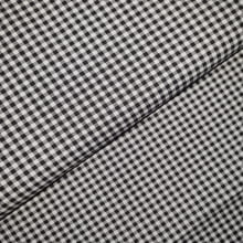 Tecido Popeline Xadrez P Branco e Preto