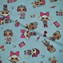 Tecido Tricoline LOL