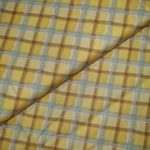 Tecido Tricoline Digital Coleção Amarelinhas Tartan