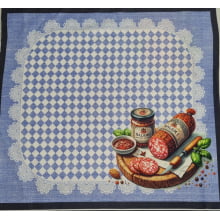 Tecido Tricoline Digital Kit Avental e Jogo Americano Especiarias