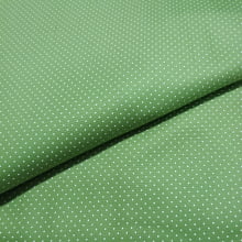 Tecido Tricoline  Poá Verde