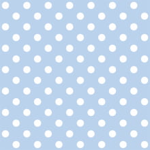 Tecido Tricoline Bola Azul Bebe