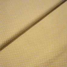 Tecido Tricoline  Poá Amarelo Vivo