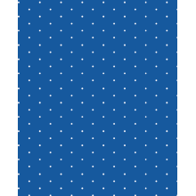 Tecido Tricoline Poá Azul Royal com Branco