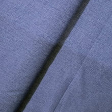 Tecido Tricoline Tramado de Linho Azul Indigo 