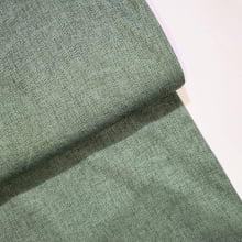 Tecido Tricoline Tramado de Linho Verde Eucalipto