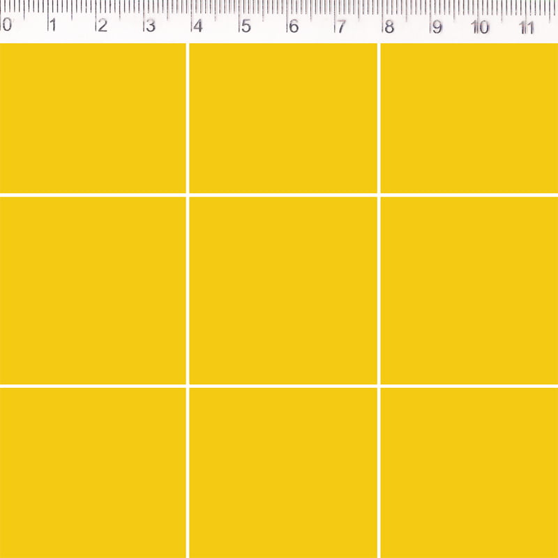 Tecido Tricoline Grid Branco Fundo Amarelo