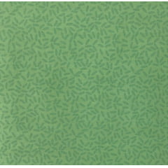 Tecido Tricoline Folhas fundo verde