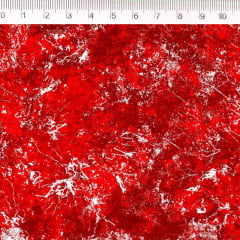Tecido Tricoline Tie-Dye Vermelho 2