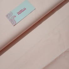 Tecido Tricoline Lisa Rosa Claro